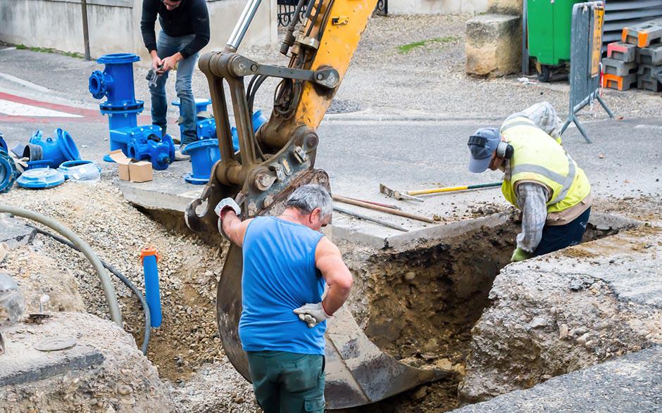 travaux assainissement Villiers-sur-Morin